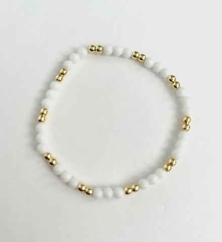 The White Lily Bracelet