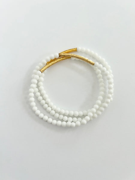 Siesta Key Bracelet in White